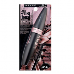 ماسكارا ميبلين لاش سينسيشنال نيويورك المغرية اسود غامق Maybelline New York New York Lash Sensational Luscious Mascara Richest Black